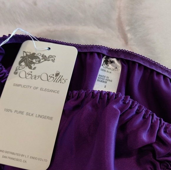 COPY - 3 PCS NWT Silk Panties | Vintage Satin Briefs - Picture 5 of 5